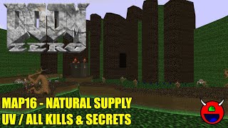 Doom 2: Doom Zero - MAP16 Natural Supply - All Secrets