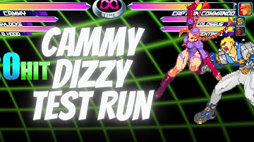 MvC2 - Cammy Sequence Into Dizzy (Test Run)