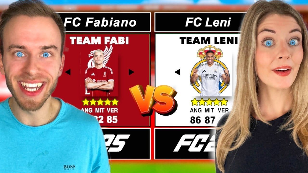 FC Fabiano vs FC Leni - ABER NEUE TRANSFERS bestimmen unsere Teams! 🤩⚽️