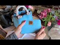 Dooney & Bourke UNBOXings! Sky Blue Brenna & Medium Zip Wallet!