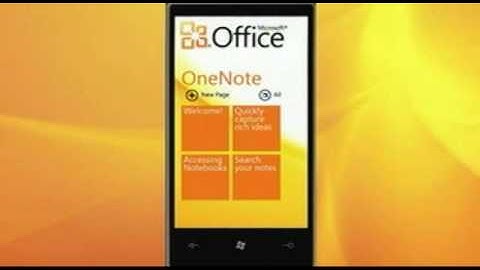 PowerPoint 2010 and Share Point 2010 on Windows Phone 7