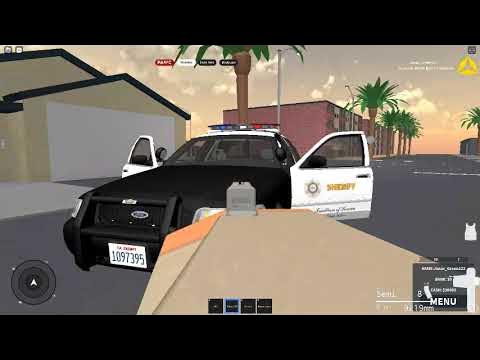 LAPD Patrol on ROBLOX. - YouTube