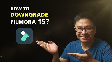 Hoe u eenvoudig kunt downgraden van Filmora 15 naar oudere versies