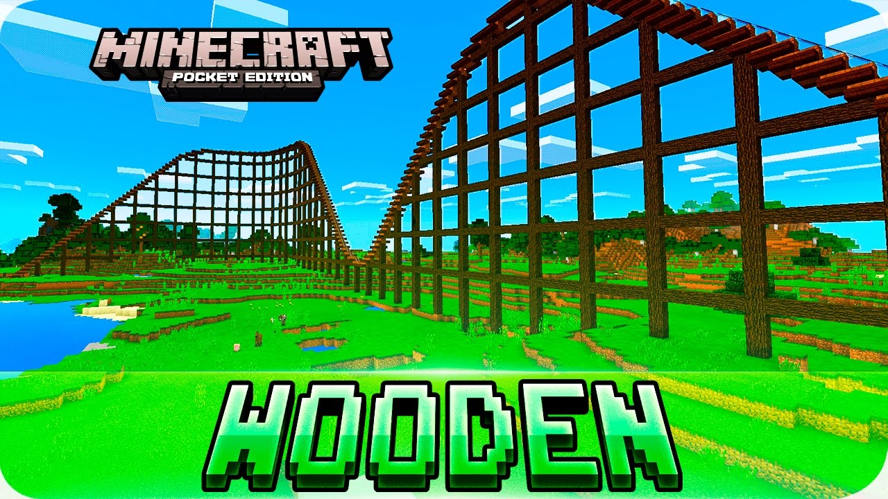 The Diamond Coaster Roller Coaster Minecraft Pe Maps