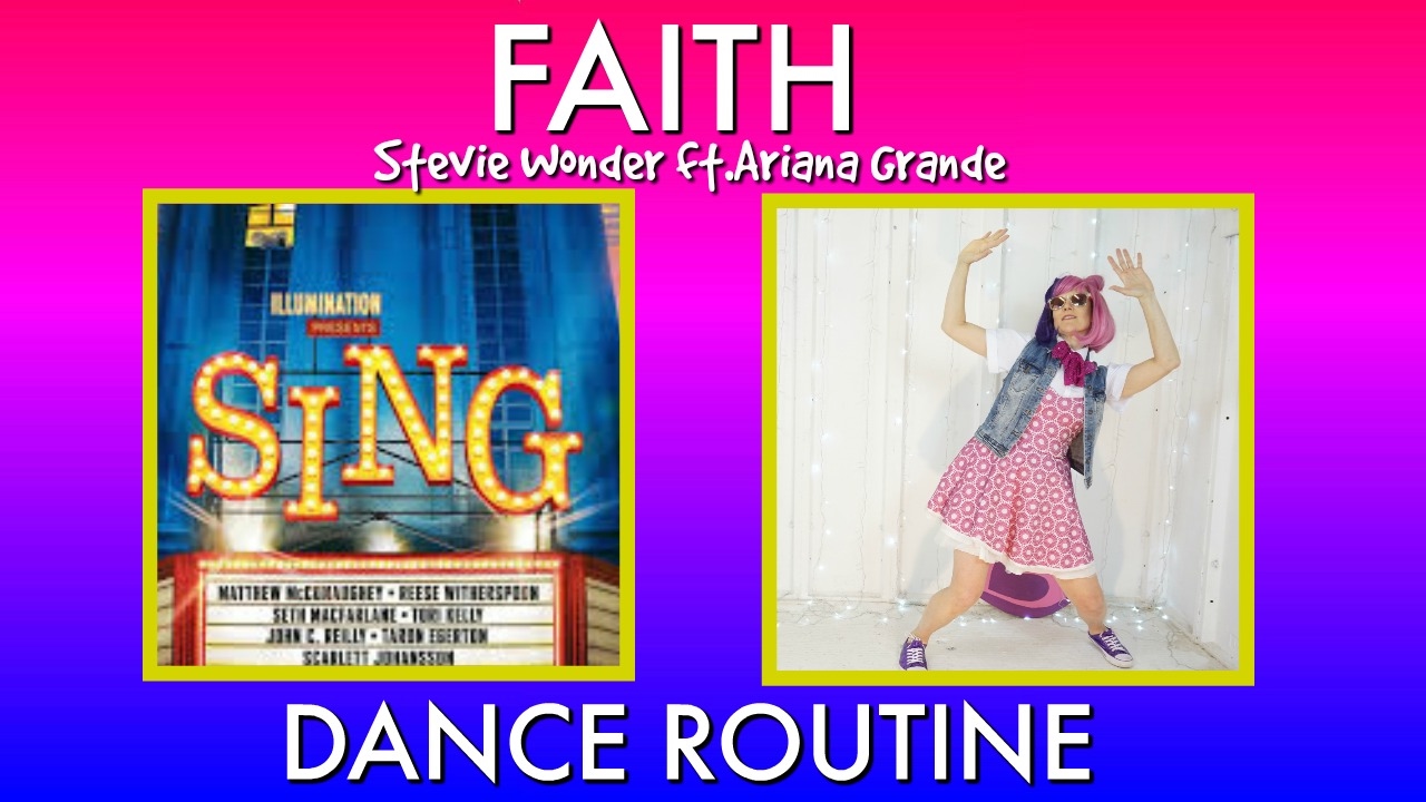 FAITH Stevie Wonder ft. Ariana Grande - EASY DANCE ROUTINE from SING