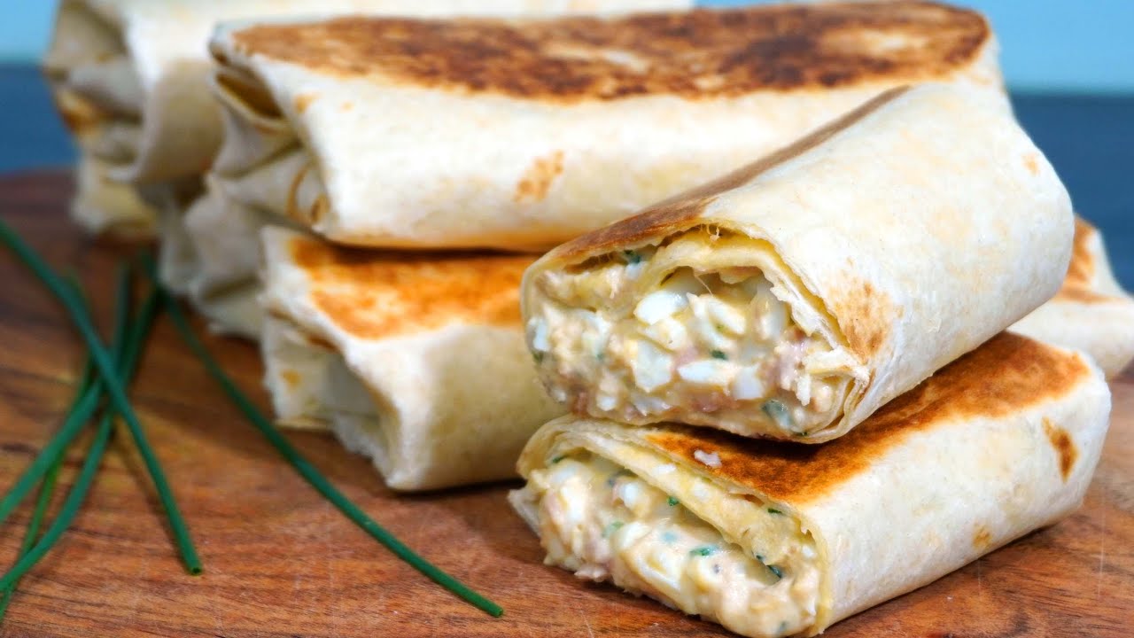 У вас есть тунец и тортилья ?  Быстро. Просто и очень вкусно!