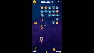 Cat Shooter: Space Attack | Level #1 screenshot 5