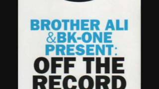 Fire in the Eye - Brother Ali & BK One