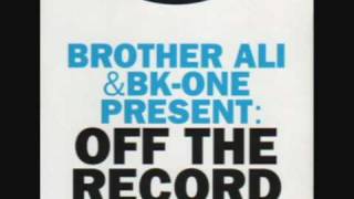 Fire in the Eye - Brother Ali &amp; BK One