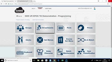 Casio VR7000 Demonstration - EPOS Systems - Cash Register - Tills - 2019 / 2020