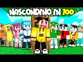 NASCONDINO CON 100 PERSONE SU MINECRAFT