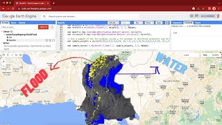 Flood Mapping Google Earth Engine Using Sentinel SAR Satellite Imagery