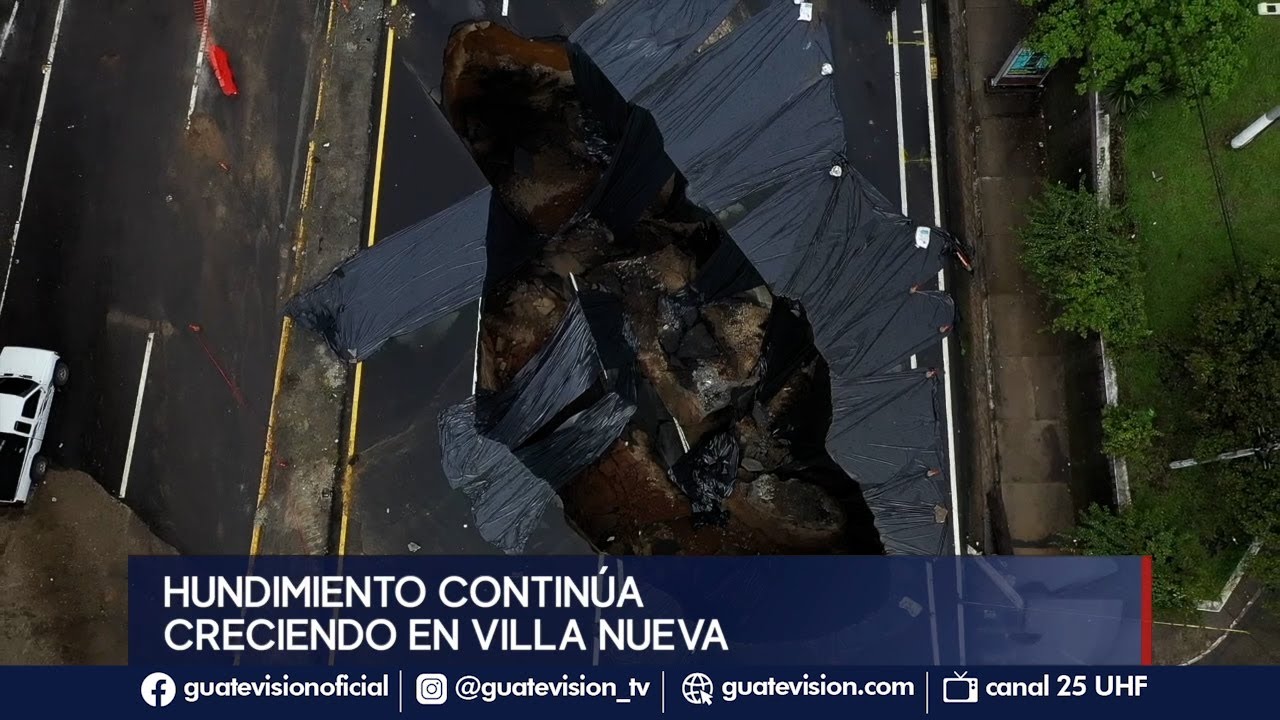 Hundimiento en Villa Nueva: se registran retumbos en la zona, el puente ...