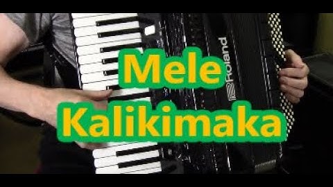 Roland 4x accordion, Mele Kalikimaka, Dale Mathis Accordion
