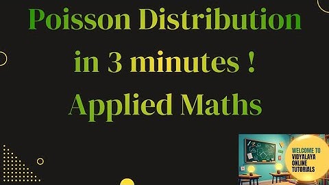 Class 12 | Applied Maths | Poisson Distribution | Mean & Variance | Recurrence Relation | Chapter 9