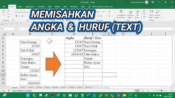 Cara Memisahkan Angka & Text di Excel (Bisa Banyak Data Sekaligus)