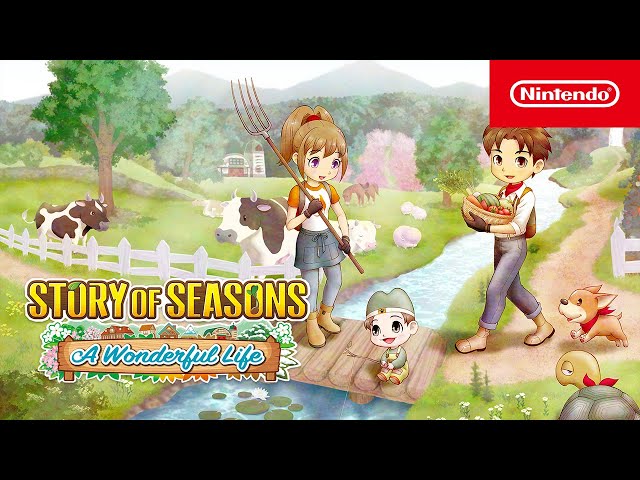 Story of Seasons: A Wonderful Life - Nintendo Switch, Nintendo Switch