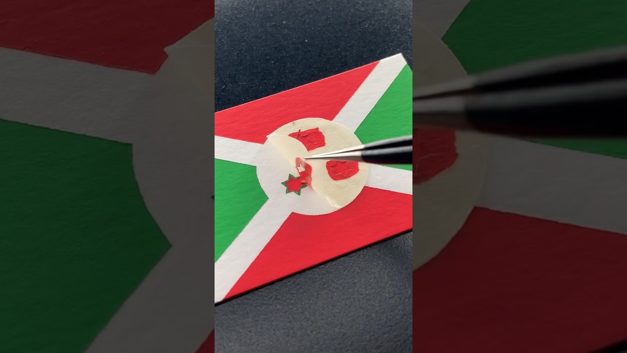 Dibujo la bandera de BURUNDI 🇧🇮 ¿siguiente? / next?
