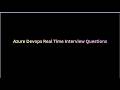 Real Time DevOps Interview Questions 🔥 Terraform, Ansible &amp; Azure SQL (10+ Years Experience)