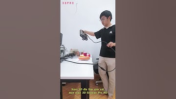 Scan 3D đĩa hoa quả với  máy scan 3D Einscan Pro HD #shorts #3DPRO #scan3d #scan