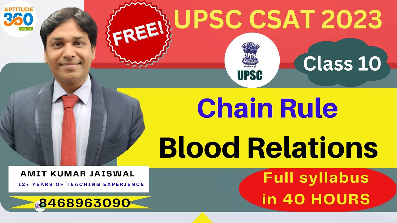 UPSC CSAT 2023 CRASH COURSE - CLASS 10 #csat2023 #csat #upsccsat - YouTube