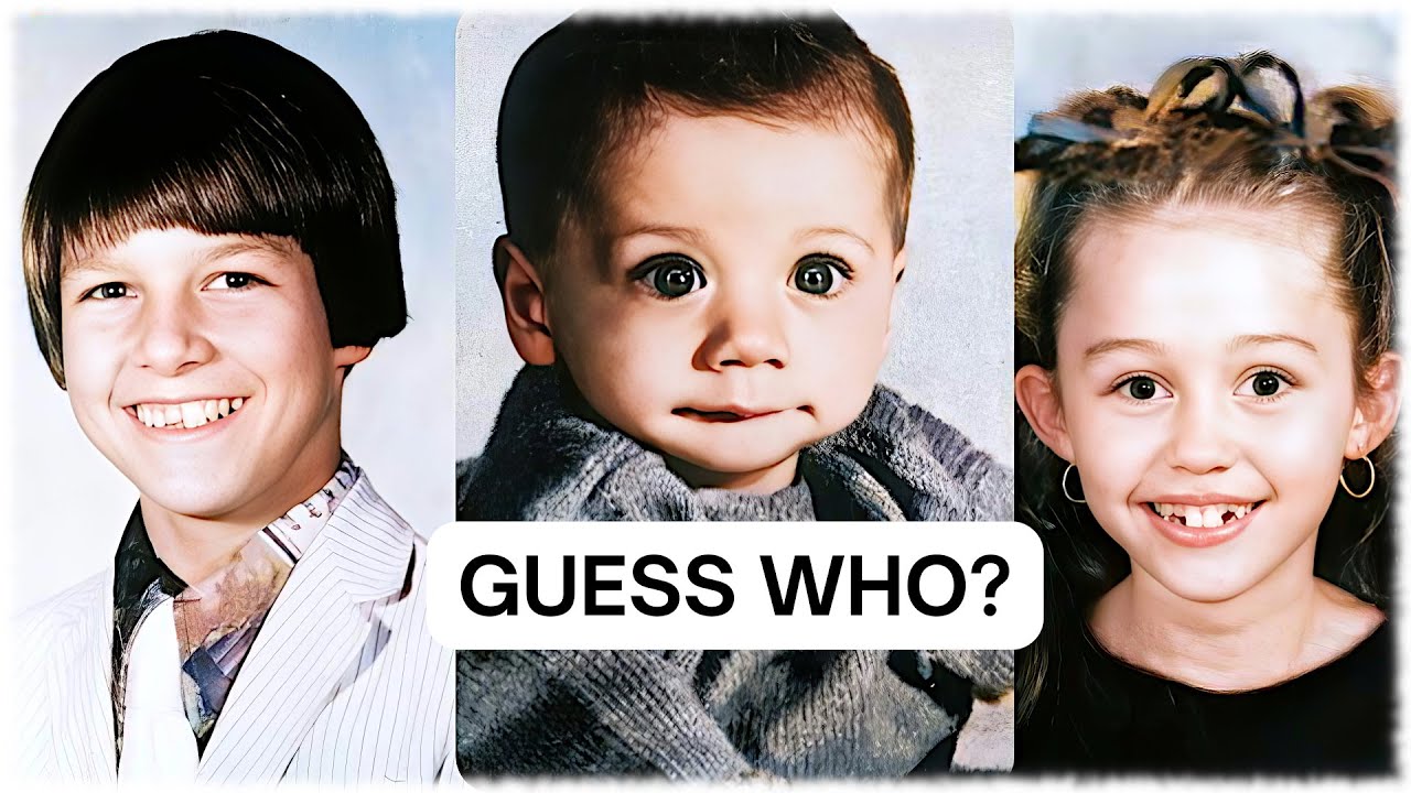 *UNRECOGNIZABLE* Hollywood SUPER Stars as Kids! - YouTube