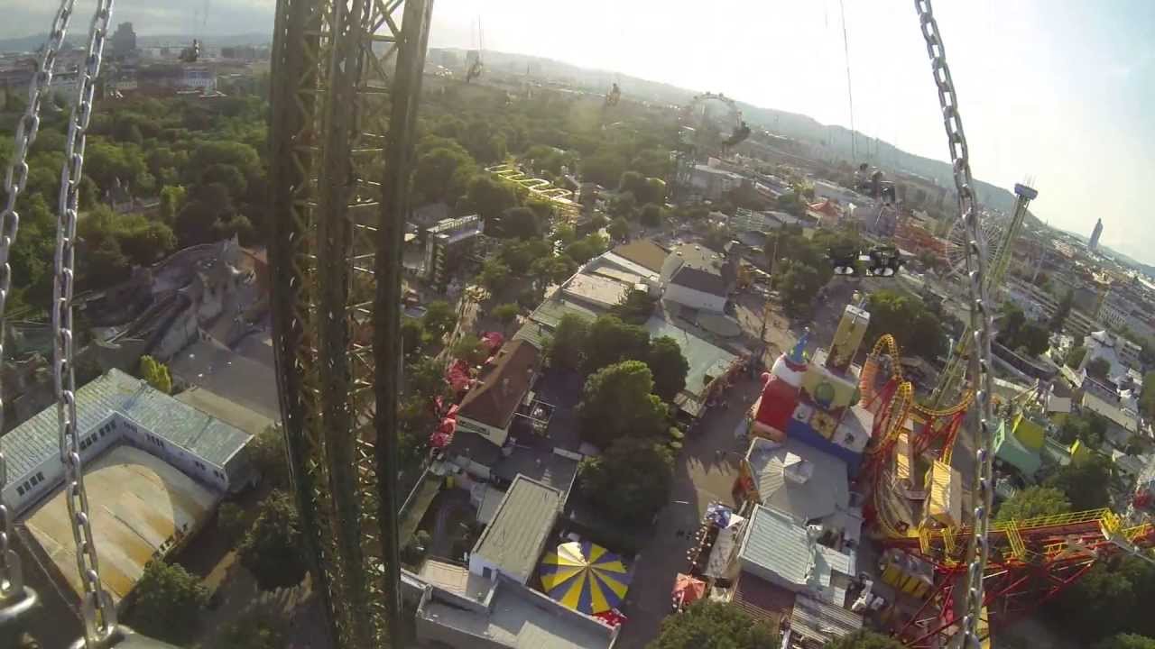 Funtime 117m StarFlyer Praterturm Prater Wien Vienna 2013 POV Onride