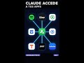 Claude accede a tus apps personales: Spotify, Uber Eats, TurboTax #Shorts