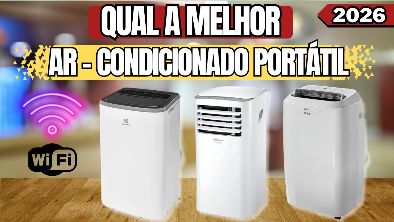 Qual o Melhor Ar Condicionado Portátil em 2026? Top 3 Mais Vendidos ...