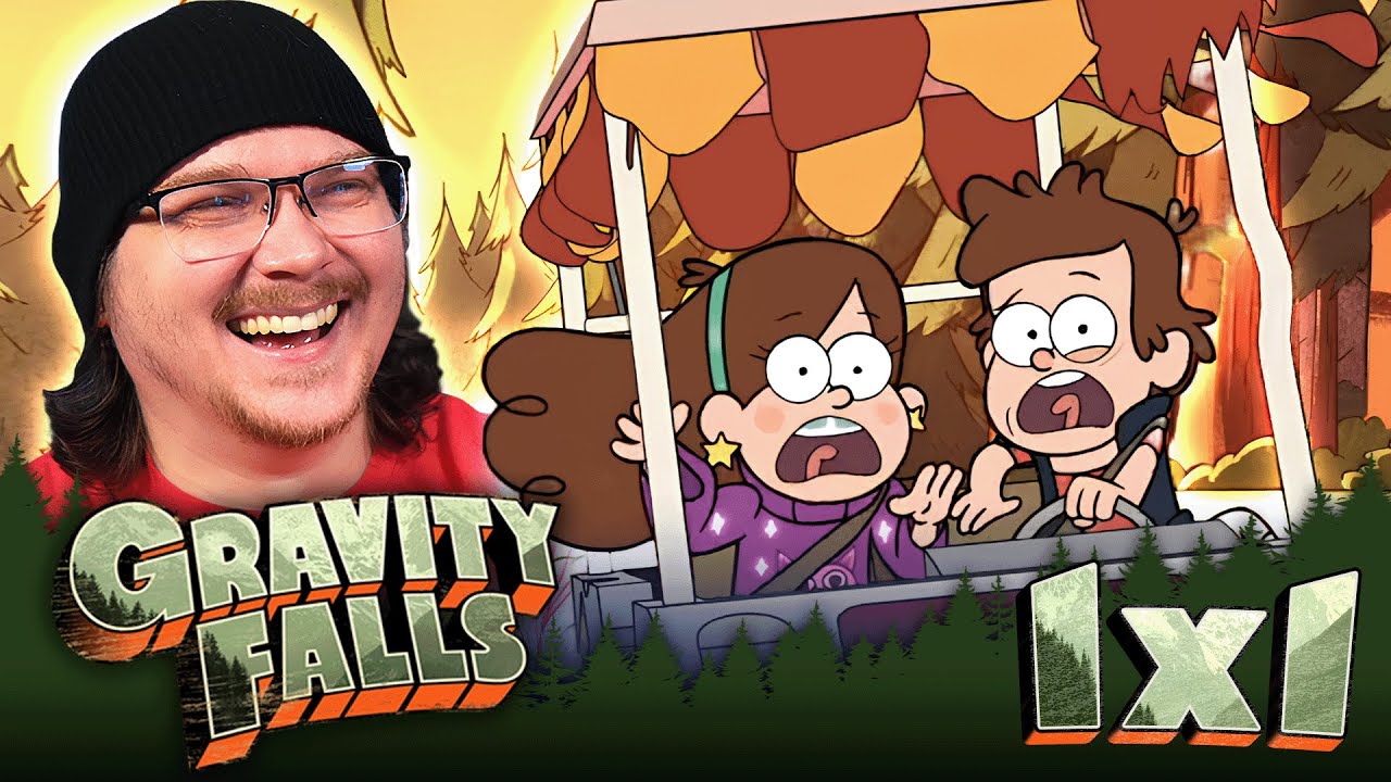 GRAVITY FALLS 1x1 REACTION | Tourist Trapped | First Time Watching