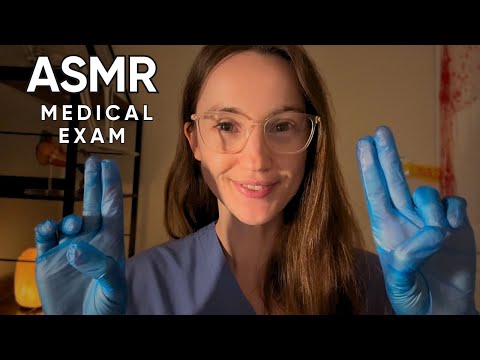 ASMR Medical Exam in a Haunted Hospital 🏥👻