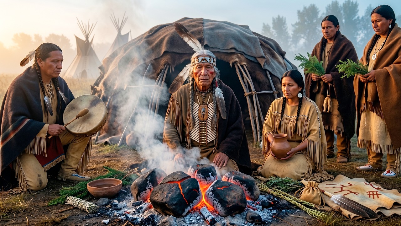 Native American Purification Chant at Dawn - Deep Tribal Singing for ...