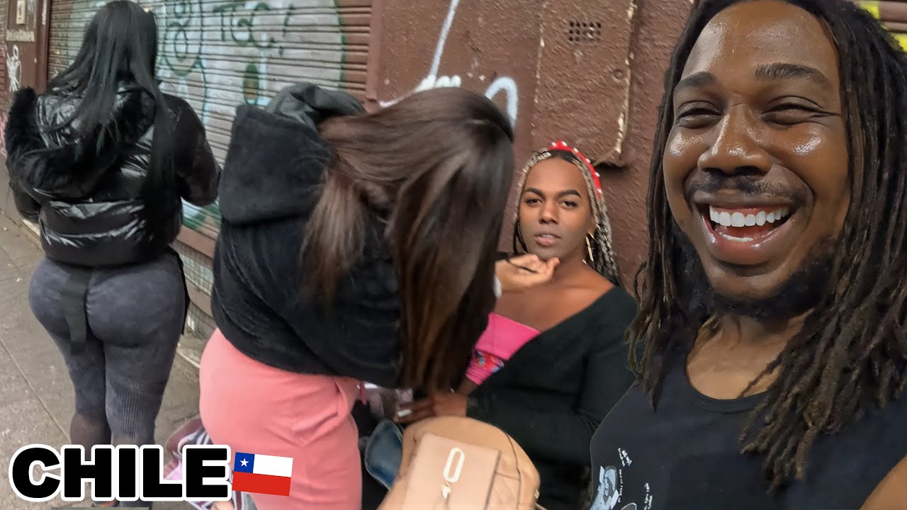 Running From The Police - Downtown Santiago Chile Part 1