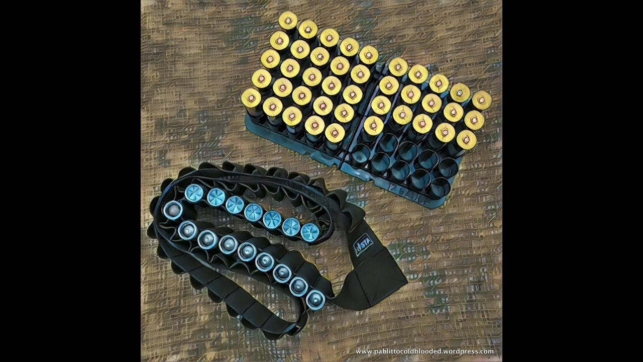 Видео обзор бандольеры для патронов 12 калибра Hunter L от "Hasta".