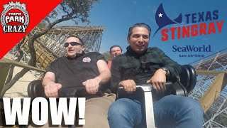 Texas Stingray FIRST REACTION - SeaWorld San Antonio