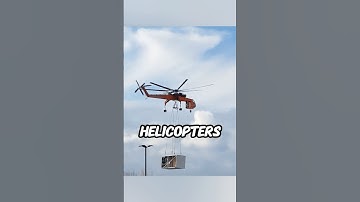Why Trucks Transport Wind Turbines Over HELICOPTERS😱#shorts