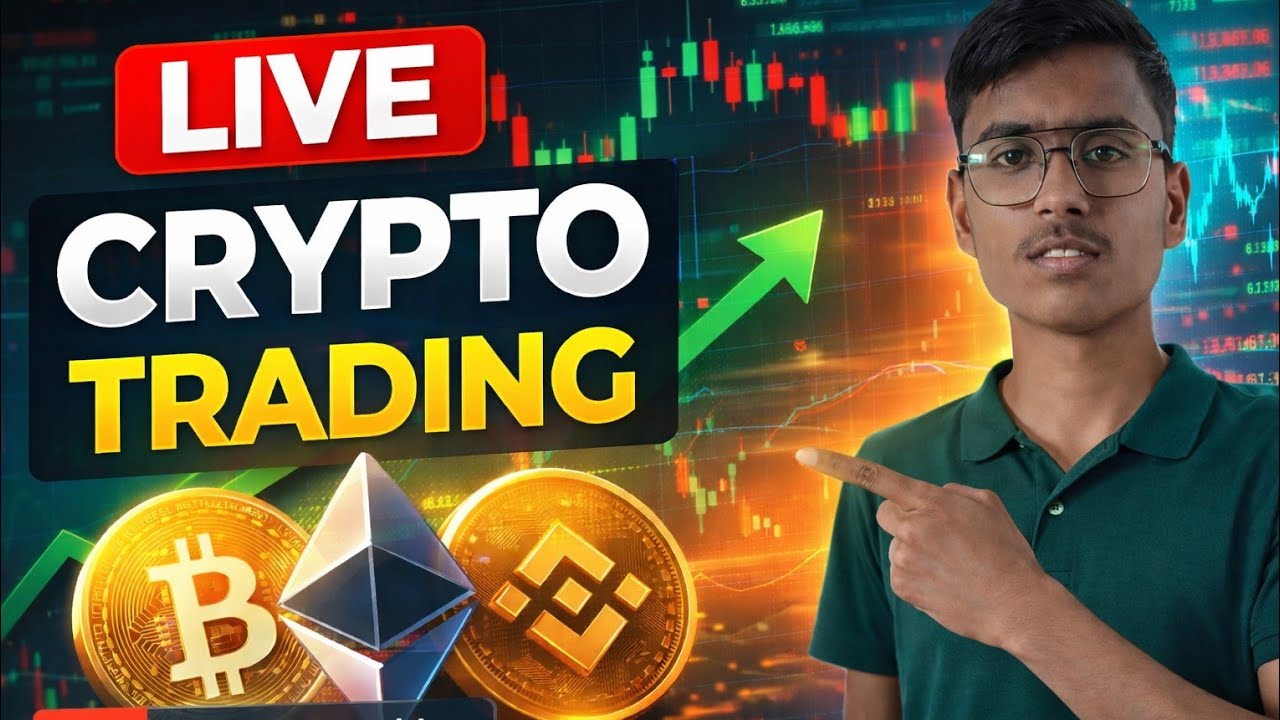 LIVE Crypto Trading 🔴 | Bitcoin, ETH & Altcoins Real-Time Analysis