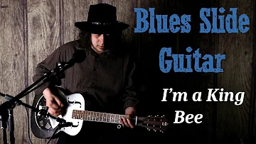 I'm a King Bee - Blues Slide Guitar - Louisiana Blues - Edward Phillips