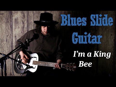 I'm a King Bee - Blues Slide Guitar - Louisiana Blues - Edward Phillips