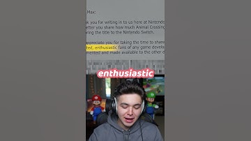 Nintendo Responded to My Letter...