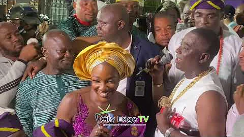 K1 DE ULTIMATE LIVE PERFORMANCE AT HIS CORONATION CEREMONY AS OLORI OMOOBA AKILE IJEBU LAND