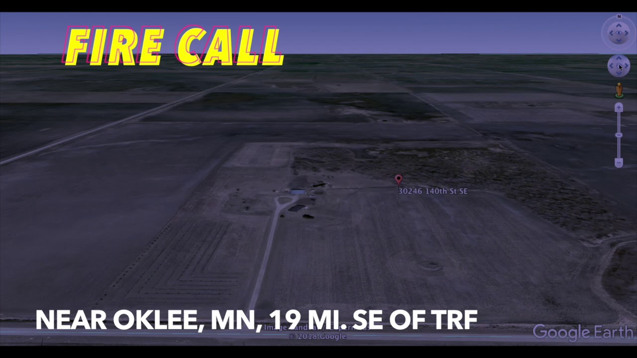 Monday Morning Fire Near Oklee, Minnesota YouTube