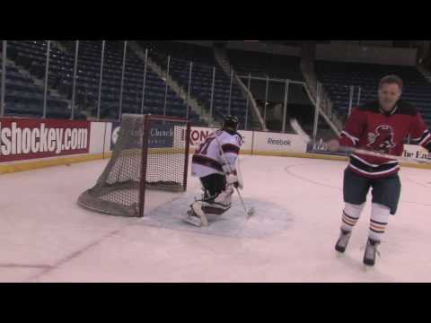 Burt takes on Frazee for Bobblehead Night with Devils