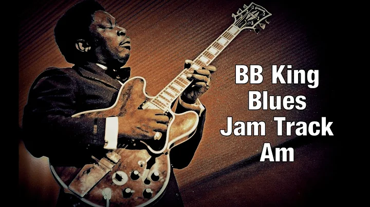 BB King Style Blues Backing Track in A Minor 105 bpm