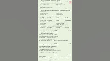 12th Std Zoology | Second Mid Term Test Model question paper 2024 | Original question paper pattern|