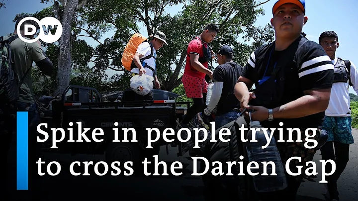 UN: Record numbers risk lives to cross the Darien Gap | DW News
