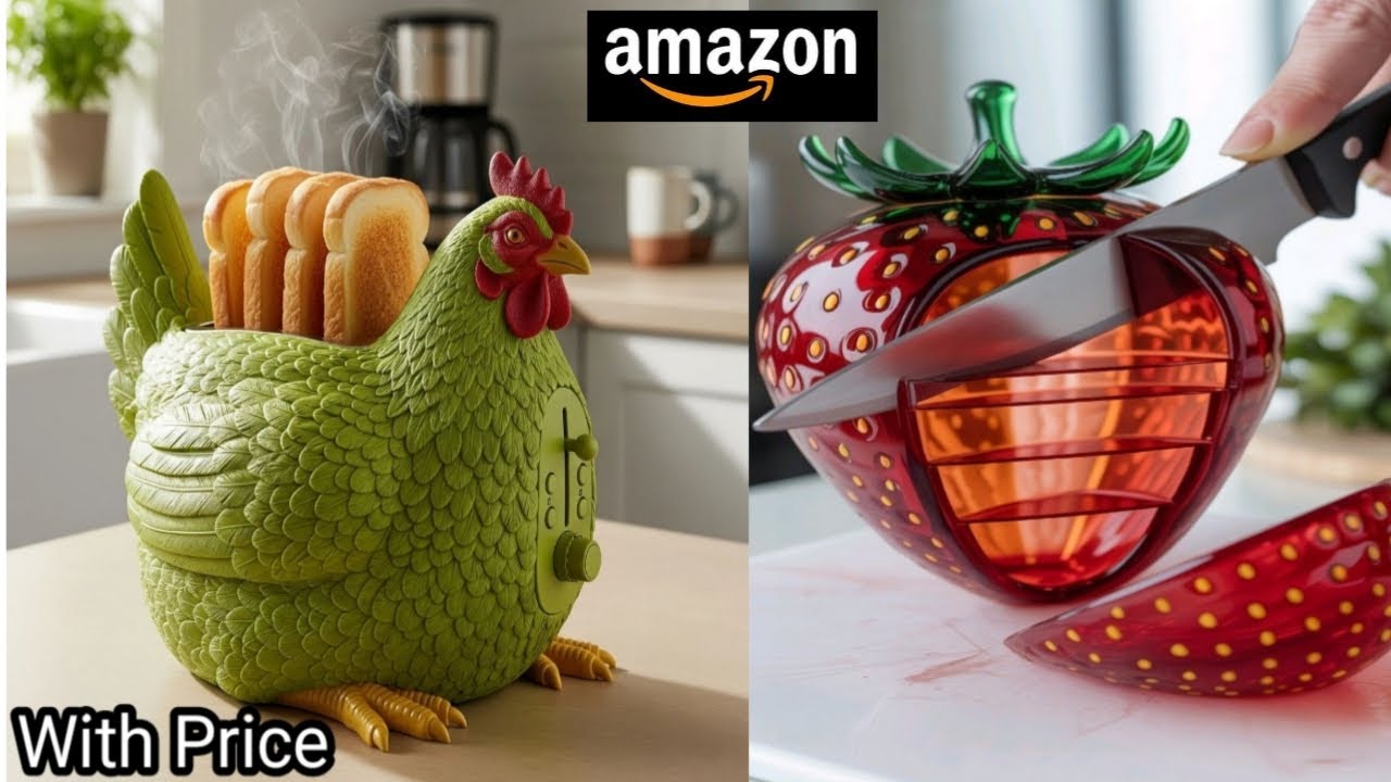 20+ Amazon Finds for Small Kitchens & Tiny Countertops That Help Maximize Space!