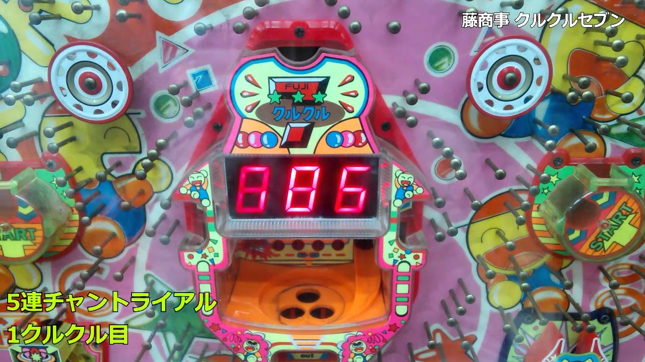 Yahoo!オークション レトロパチンコ | 藤商事 クルクル7 クルクル 