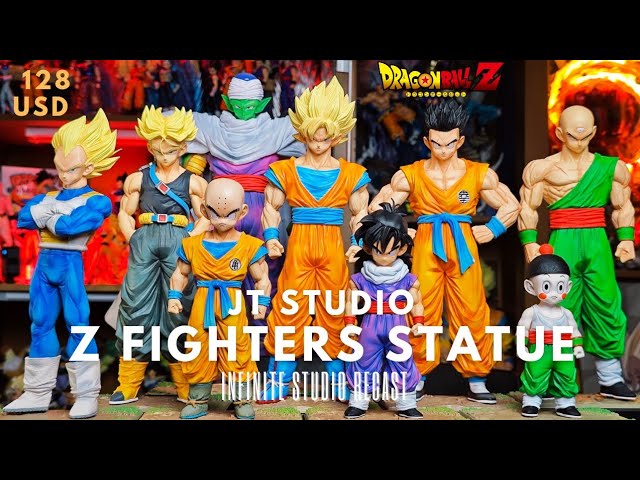 JT STUDIO - DRAGON BALL Z (Z Fighters) Statue Recast. THIS IS NOT