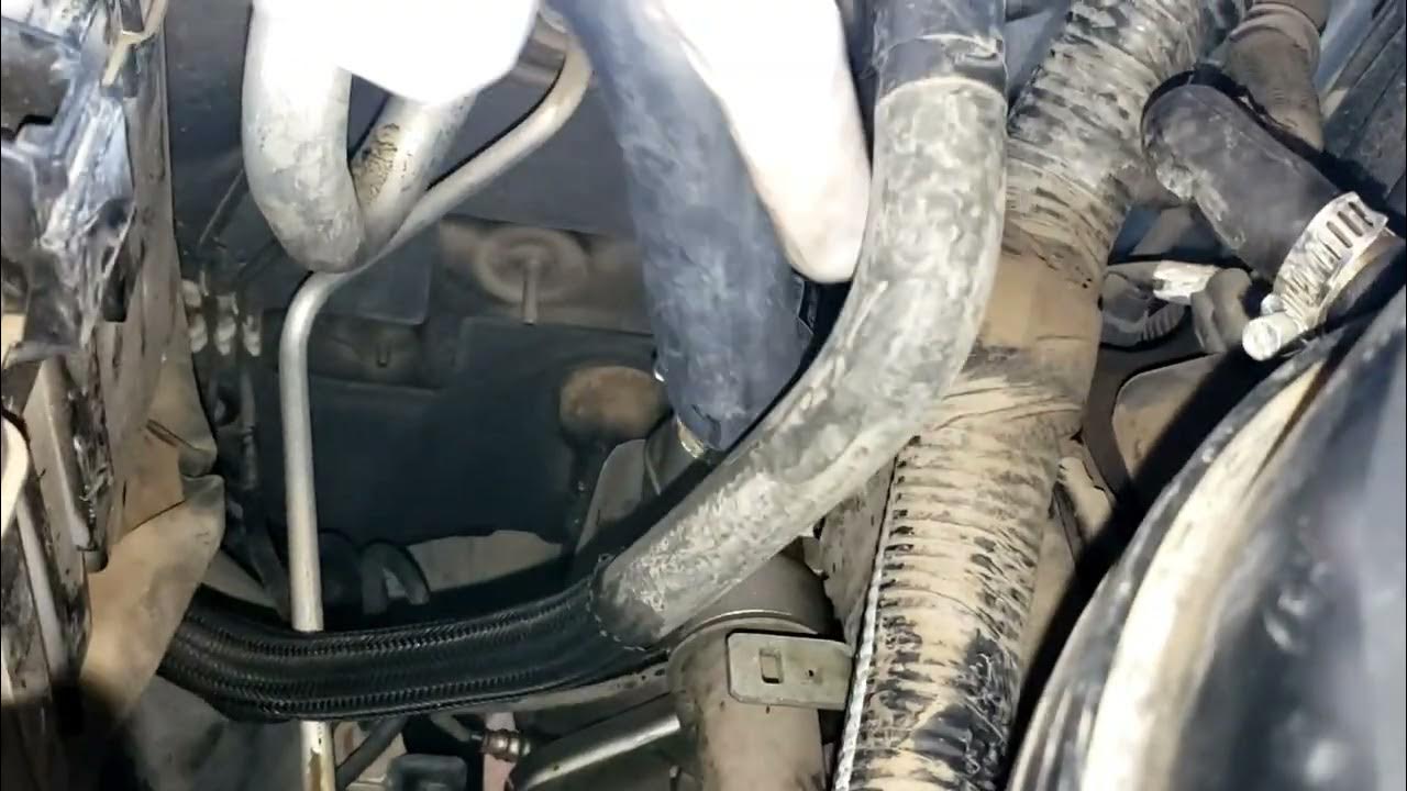 2007 Nissan Frontier 4 0L Heater core hose Removal/Replacement YouTube